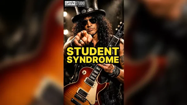Music mindset video about eternal student syndrome and unfinished output